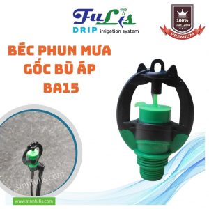 Béc Tưới Phun Mưa Tưới Rau Màu Gốc Bù Áp BA15 BA20 CV94 Chặn Biên Chính Hãng