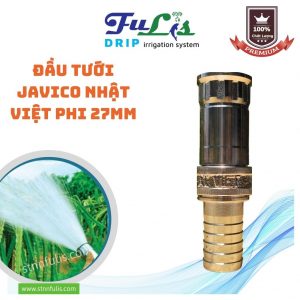 Đầu Tưới Javico Nhật Việt Hợp Kim Thép Chất Lượng Chính Hãng