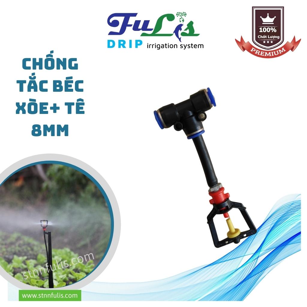 Béc Tưới Phun Sương Chống Tắc Béc Xòe Chân Nối Tê, Chân Ren, Tạ Treo (Tùy Chọn) Chính Hãng Béc Tưới Phun Sương Chống Tắc Béc Xòe Chân Nối Tê, Chân Ren, Tạ Treo (Tùy Chọn) Chính Hãng - Ảnh 3