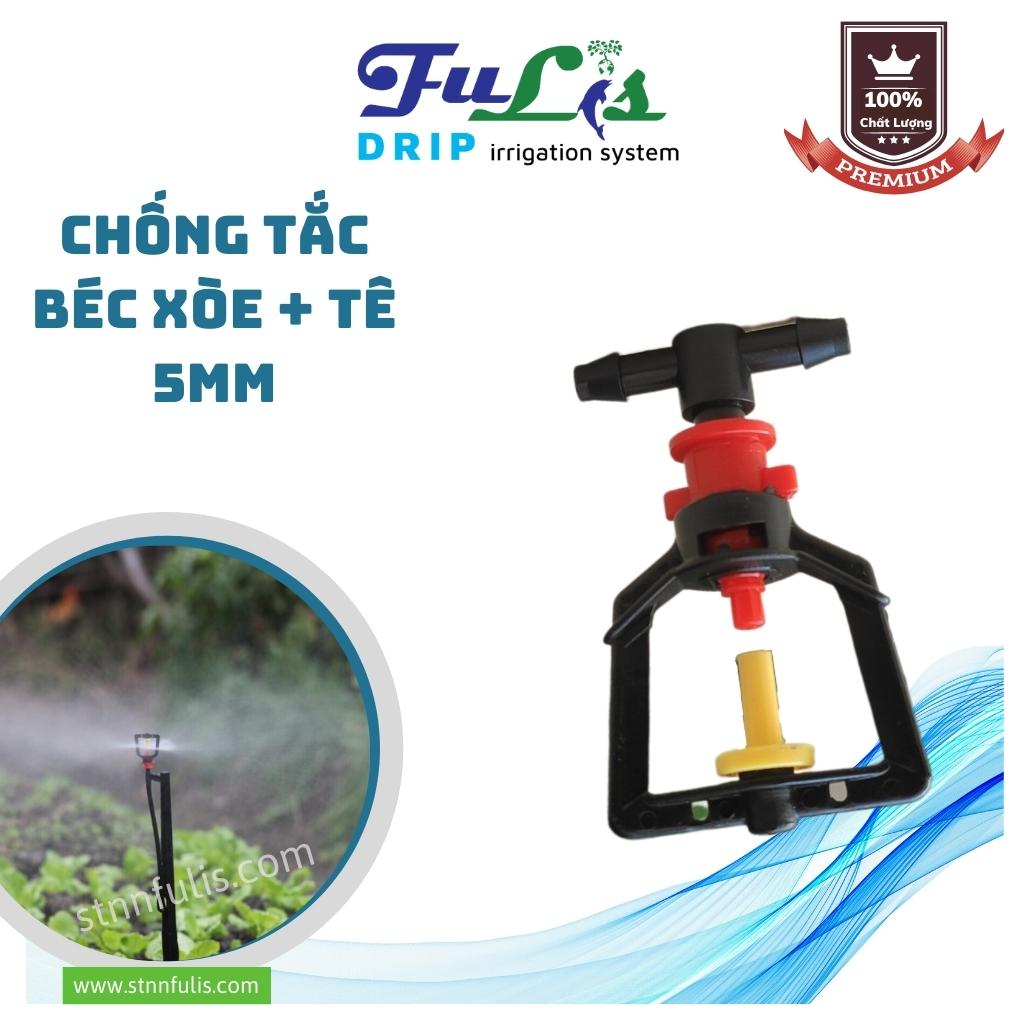 Béc Tưới Phun Sương Chống Tắc Béc Xòe Chân Nối Tê, Chân Ren, Tạ Treo (Tùy Chọn) Chính Hãng Béc Tưới Phun Sương Chống Tắc Béc Xòe Chân Nối Tê, Chân Ren, Tạ Treo (Tùy Chọn) Chính Hãng - Ảnh 7