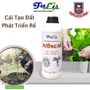 Chế Phẩm Phân Bón Sinh Học Cải Tạo Đất, DƯỠNG RỄ - cho hoa lan, hồng, cây ăn quả, rau màu chính hãng