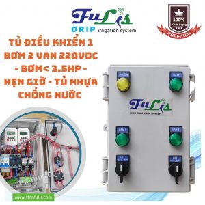 Tủ Điều Khiển 1 Bơm 2 Van 220VAC - Hẹn Giờ ( Dưới 1,5 hp, Dưới 3,5 hp ) Giá Rẻ Chính Hãng - stnnfulis