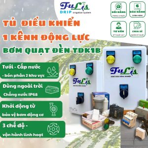 Tủ điều khiển hệ thống tưới Fulis - Bảo vệ cây trồng, tăng năng suất